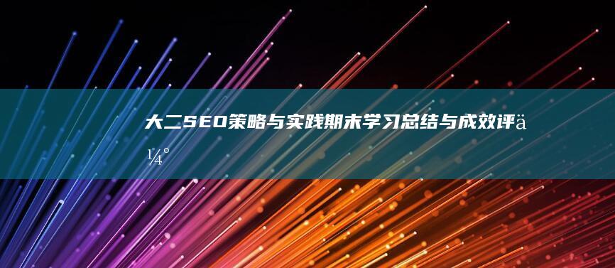 大二SEO策略与实践：期末学习总结与成效评估